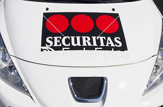 Bil fra Securitas