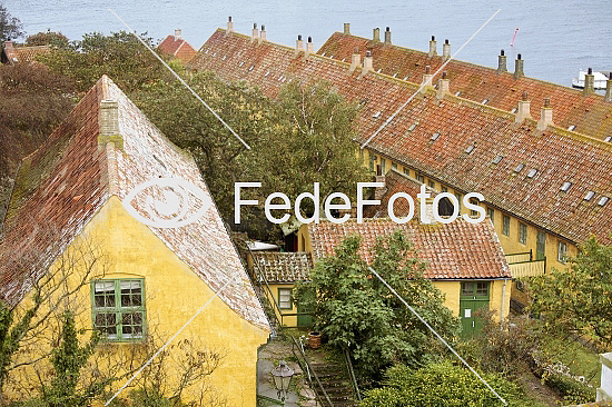 Gamle huse på Christiansø