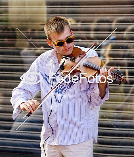 Violinspiller