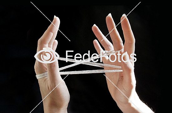 Hænder med snore - netværk