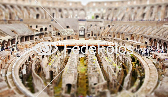 Miniatureeffekt: Colloseum