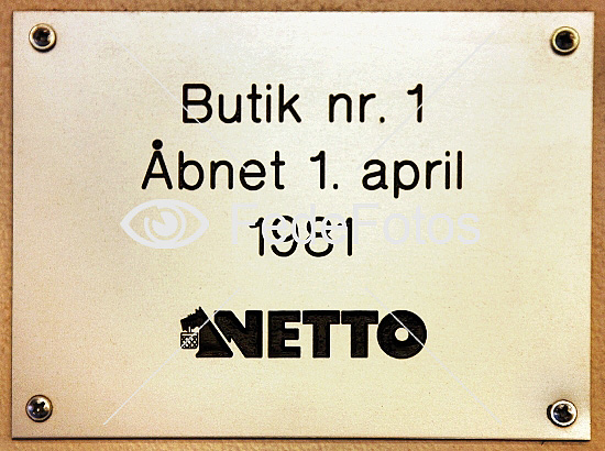 Den første Netto-butik
