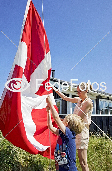 Hejser flaget