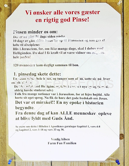 Opslag om Pinsen