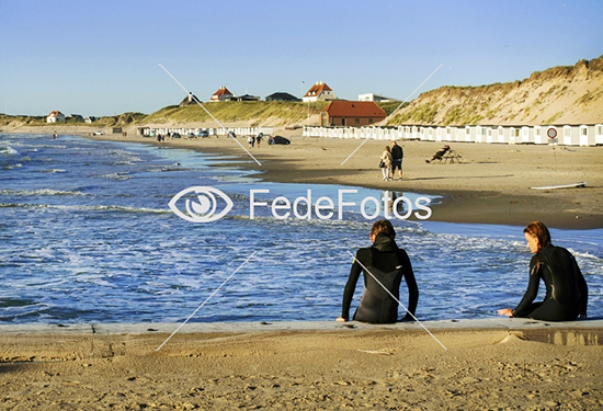 Strandhuse, Løkken