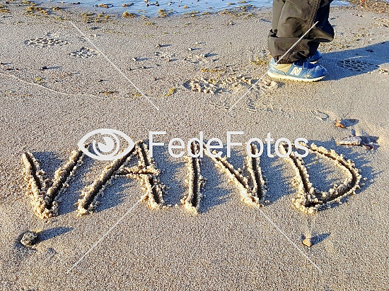 Vand skrevet i sand